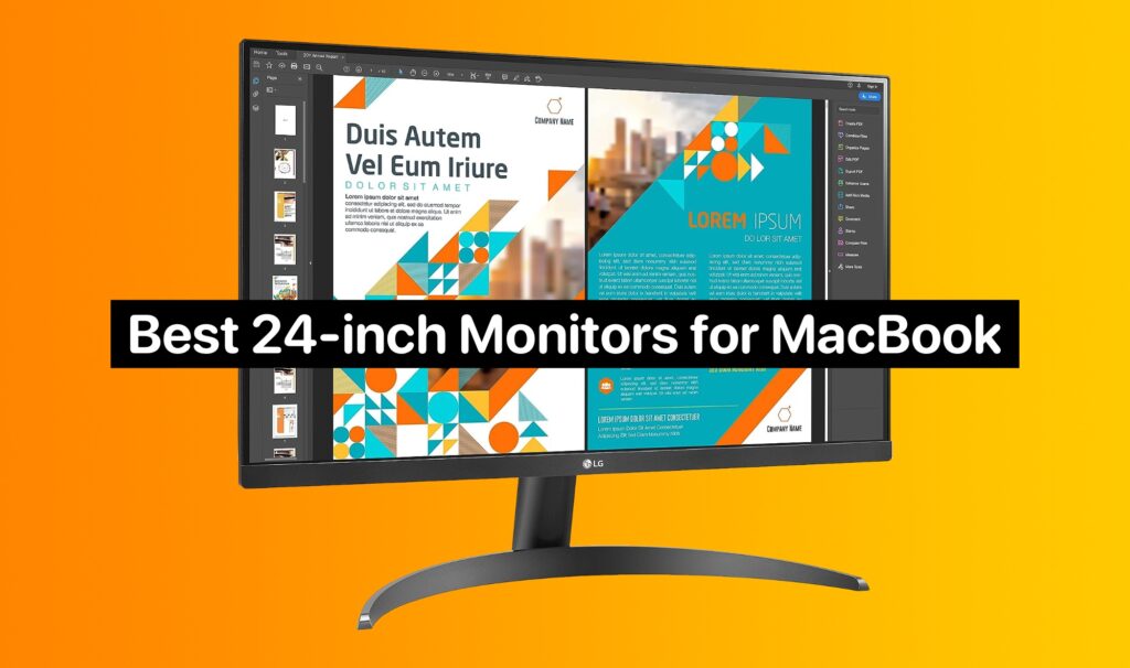 Best 24-inch monitors for MacBook