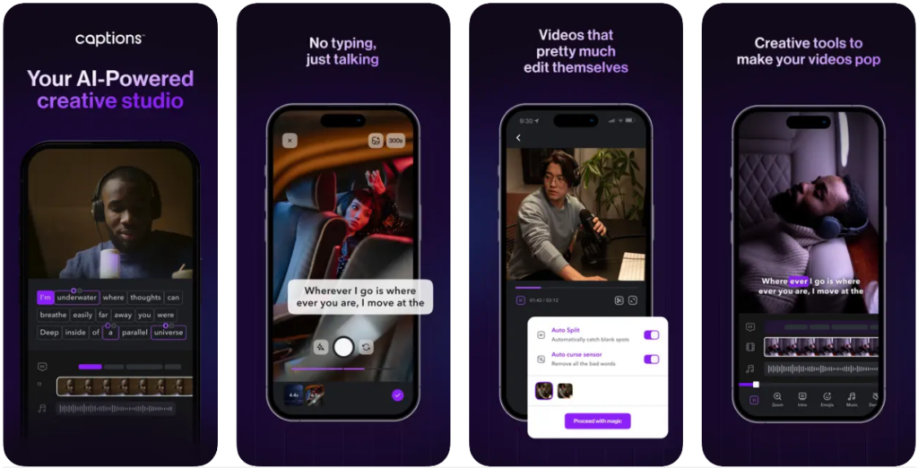 Captions: For Talking Videos