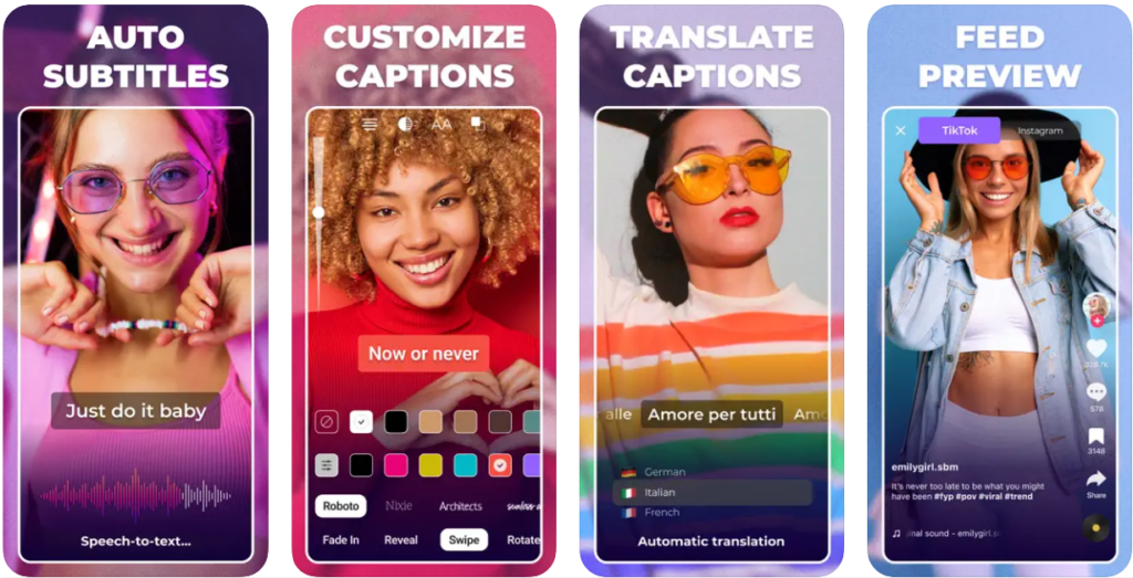 Captions for Videos - SubMe AI