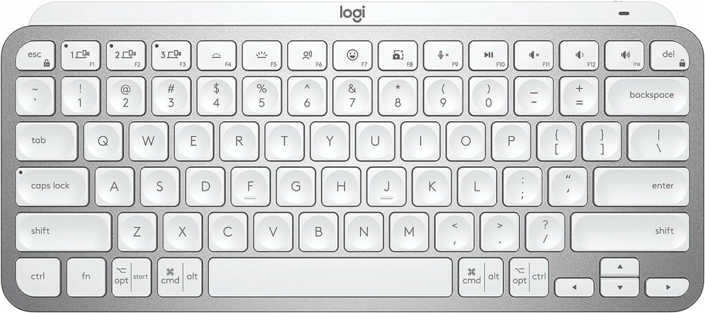 Logitech MX Keys Mini Minimalist Wireless Illuminated Keyboard