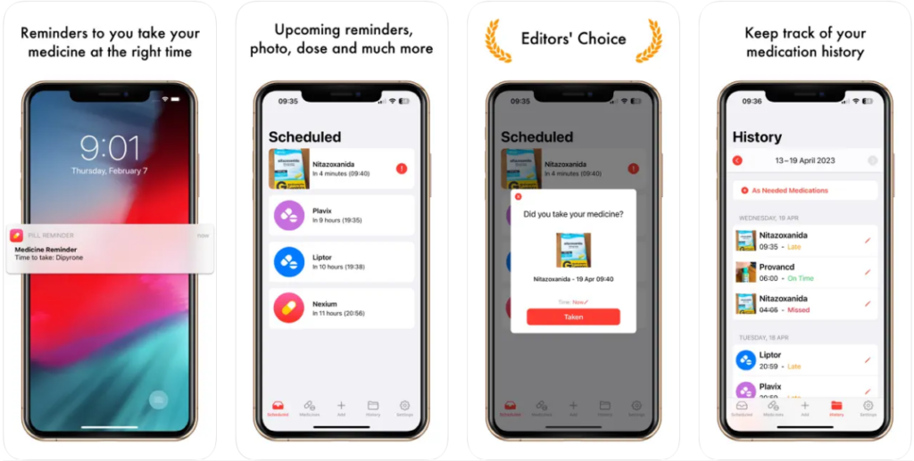 Pill Reminder Medication Alarm