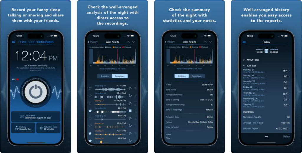 Prime Sleep Recorder