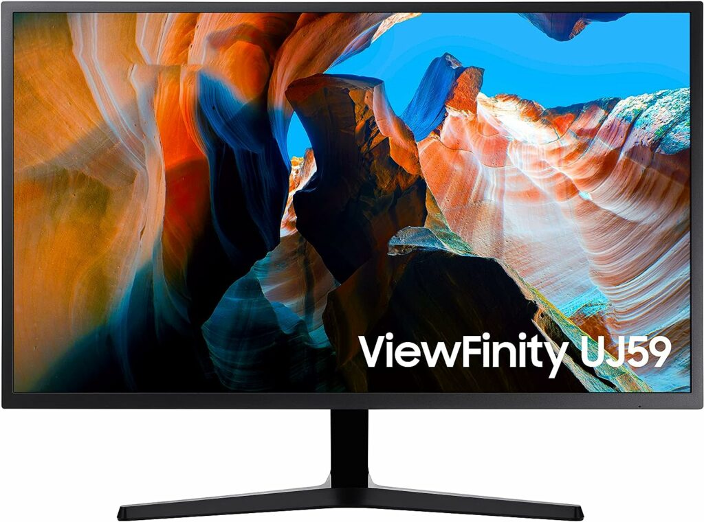 SAMSUNG UJ59 Series 32-Inch 4K UHD (3840x2160) Computer Monitor