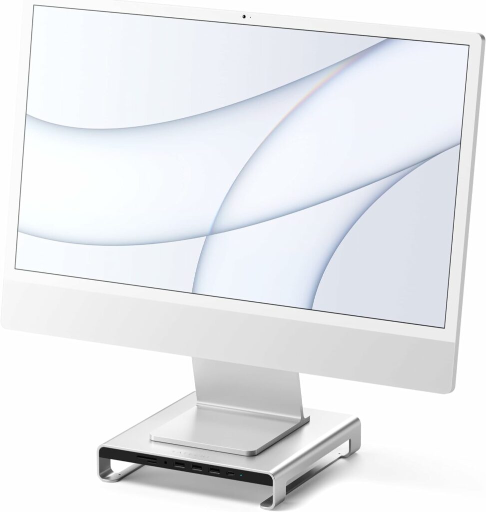 Satechi Type-C Aluminum Monitor Stand Hub