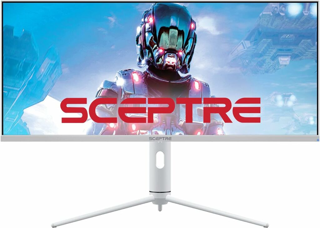 Sceptre IPS 34" White UltraWide Monitor