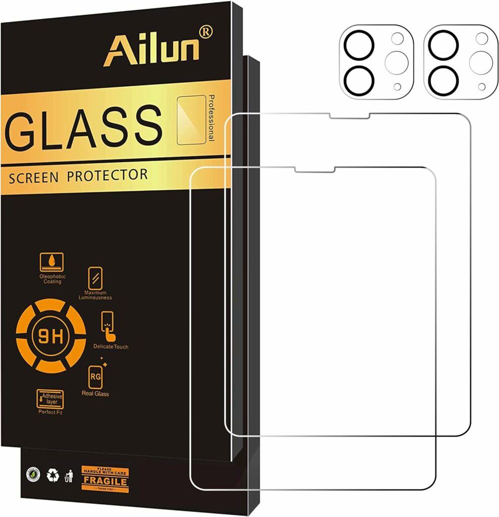 Best 12.9-inch iPad Pro Screen Protector: Ailun 2 Pack Screen Protector