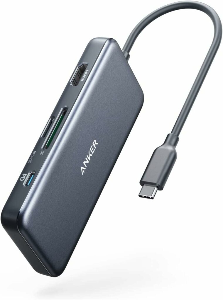 Best USB-C Dock for 14-inch MacBook Pro (Portable): Anker USB C Hub