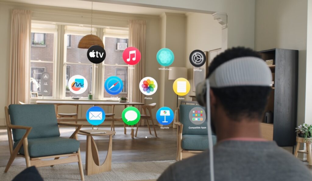 Force quit apps in Apple Vision Pro