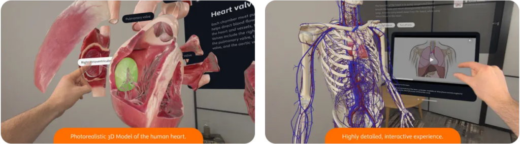 Complete HeartX Vision Pro app