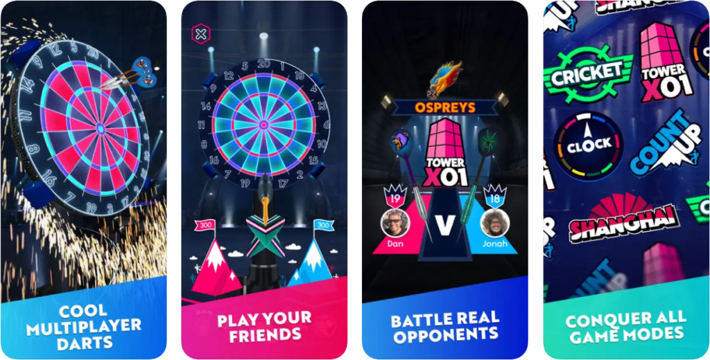 Darts of Fury: PvP Multiplayer for iPhone