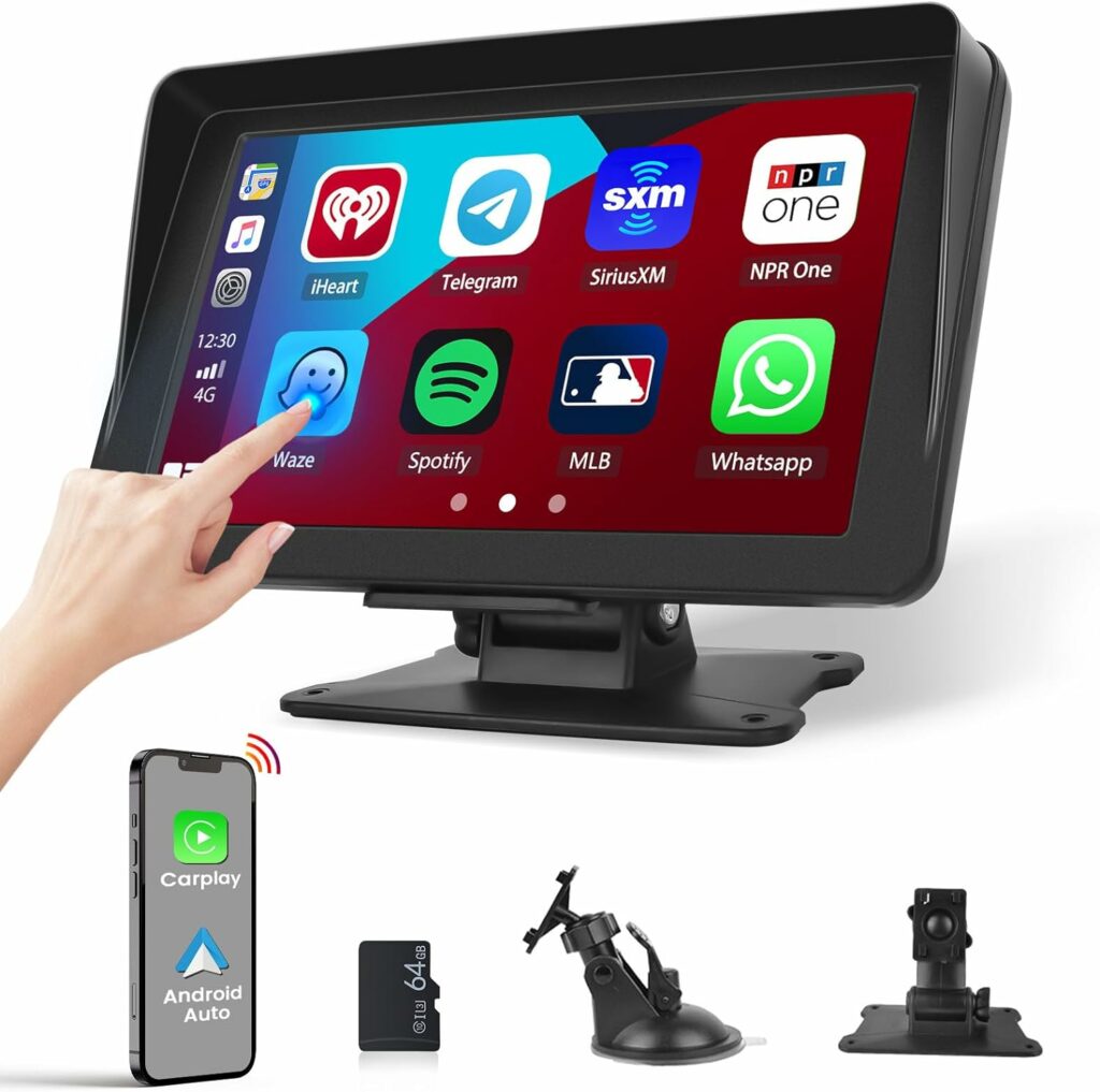Hikity 7 Inch Apple Carplay