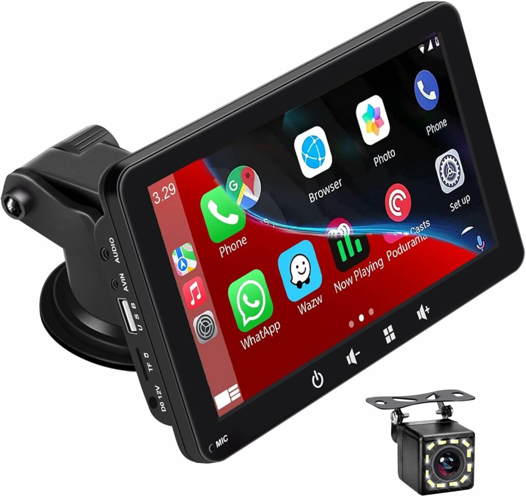 Hotfenlee 7" Double Din Car Stereo
