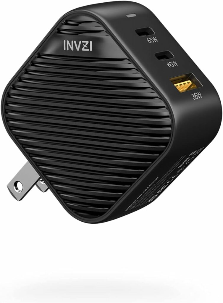 INVZI 65W GaN USB C Charger