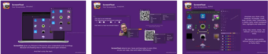 ScreenFloat - Screenshot Tools for Mac
