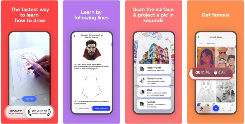 Sketchar: AR Drawing App