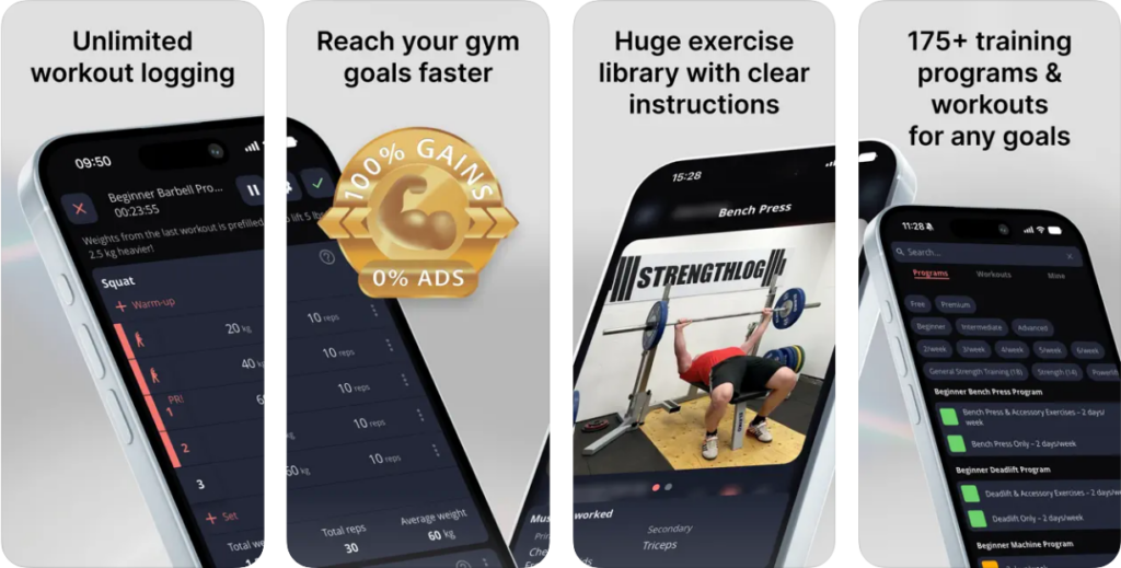 StrengthLog – Workout Tracker