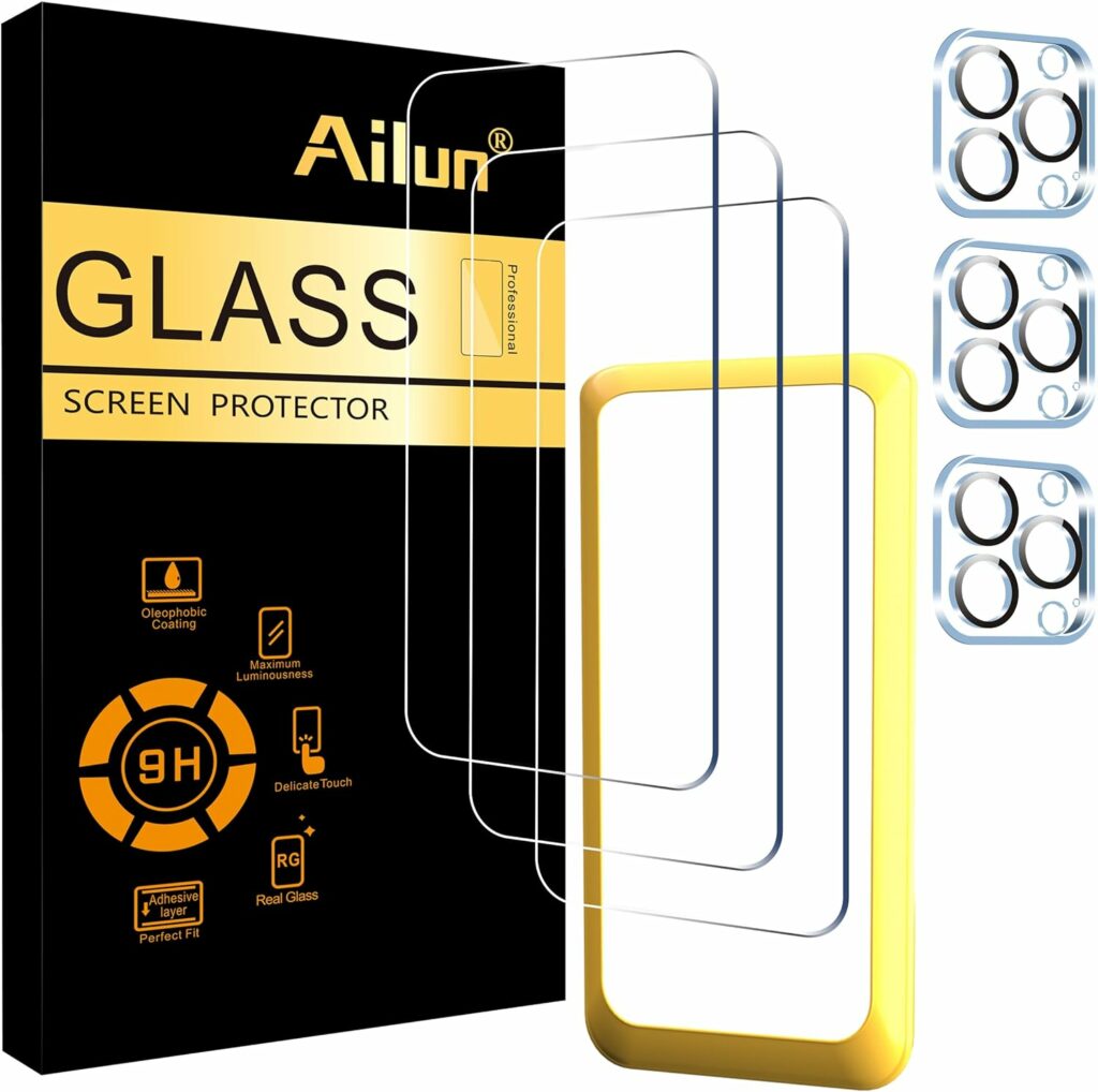Ailun 3 Pack Screen Protector