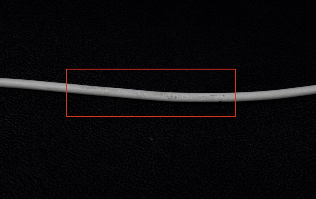 Check if Apple USB-C cable is genuine