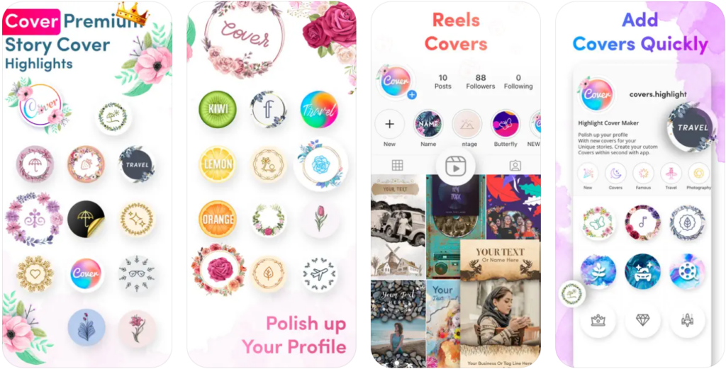 Cover Highlights + Logo Maker