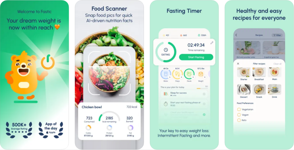 Fastic: Fasting & Food Tracker