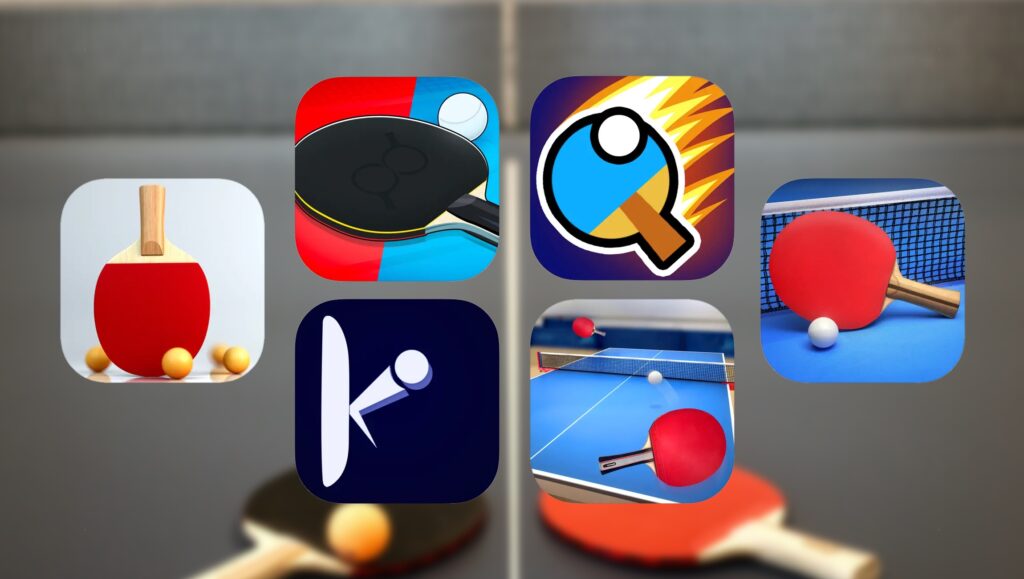 Best ping pong table tennis games for iPhone