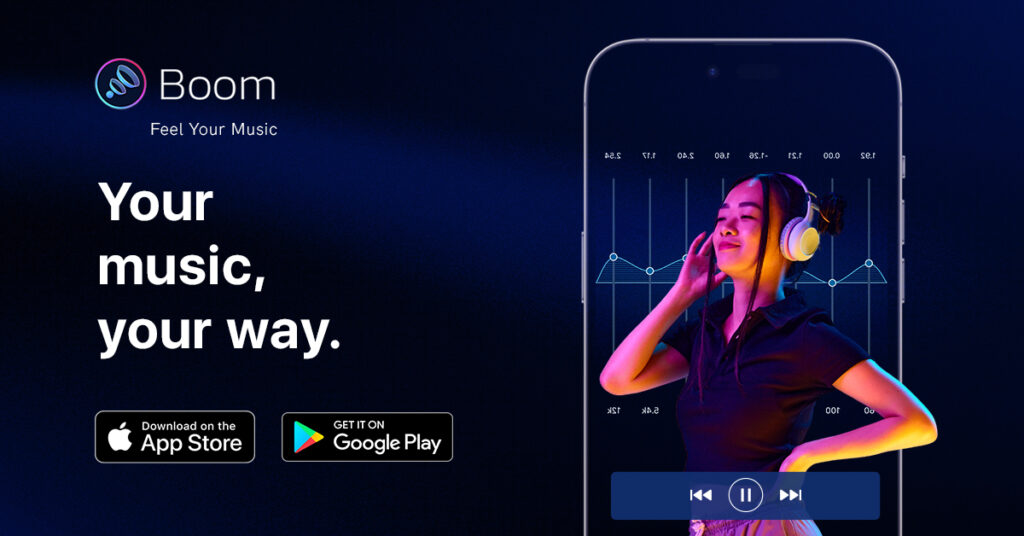 Boom Bass Booster & Equalizer app iOS
