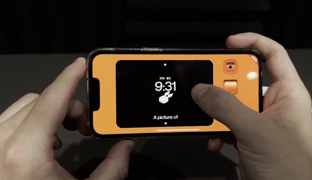 Rabbit R1 on iPhone