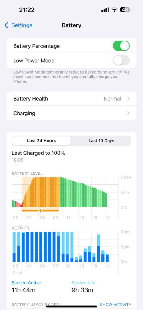 Low Power Mode