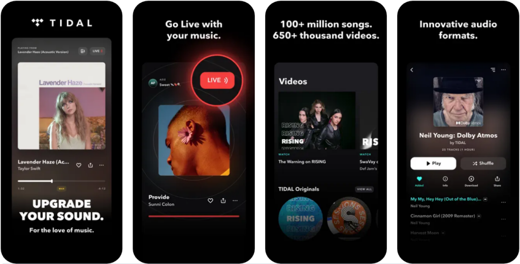 TIDAL Music: HiFi Sound