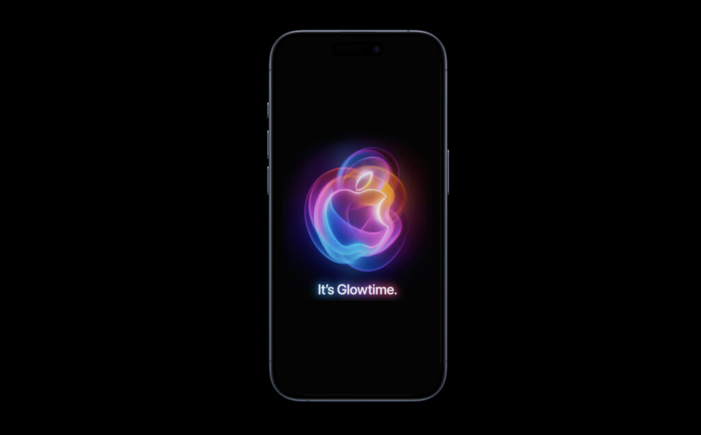 Glowtime iPhone 16 wallpaper for iPhone