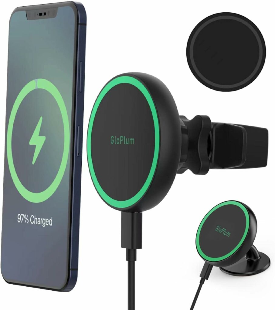Gloplum Magnetic Wireless Car Charger Mount
