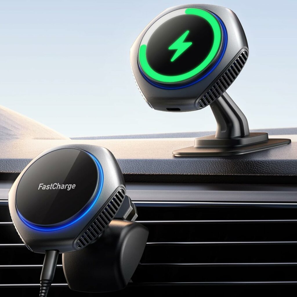 JOYMASS MagSafe Car Mount Charger