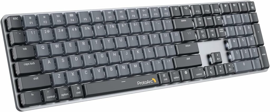 ProtoArc Backlit Bluetooth Mechanical Keyboard