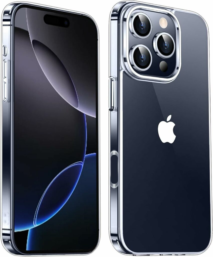 Mkeke for iPhone 16 Pro Max Clear Case