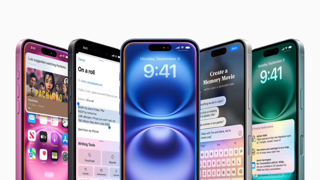 iPhone 16 front