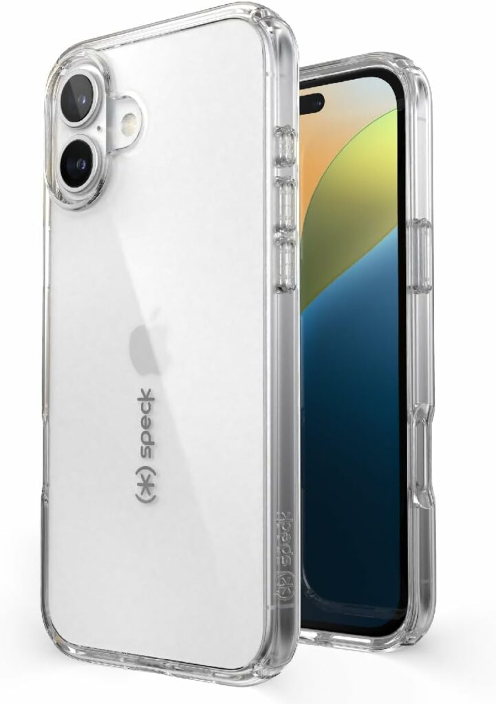 Speck Gemshell Clear iPhone 16 Plus Case