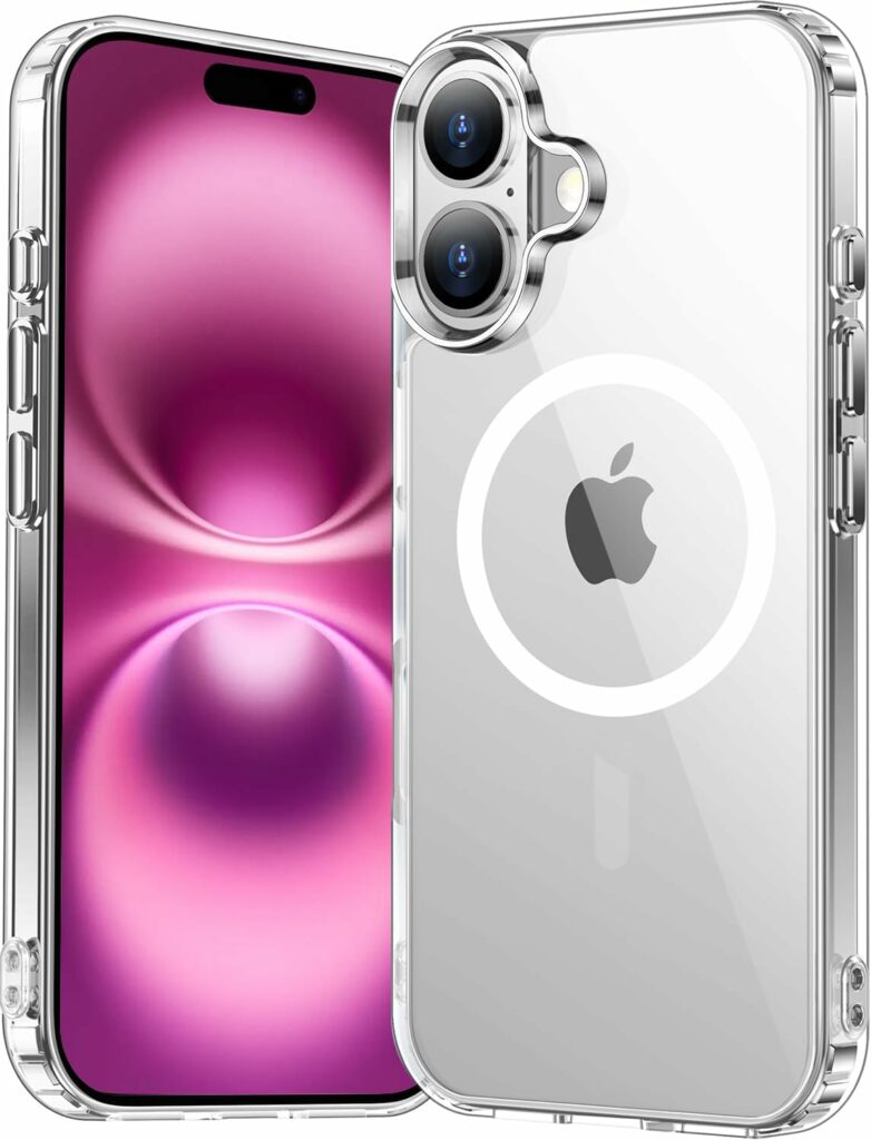 Temdan iPhone 16 Plus Clear Case