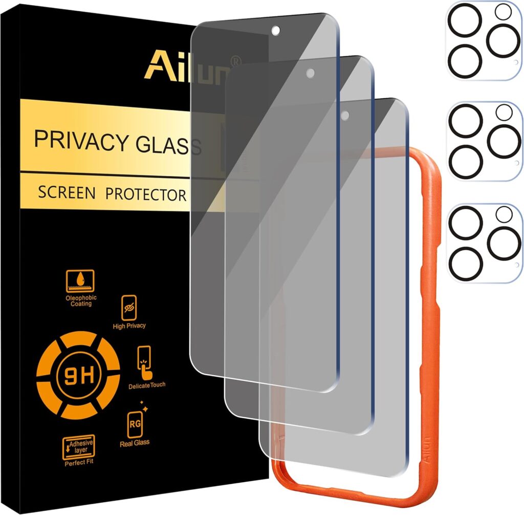 Ailun 3Pack Privacy Screen Protector