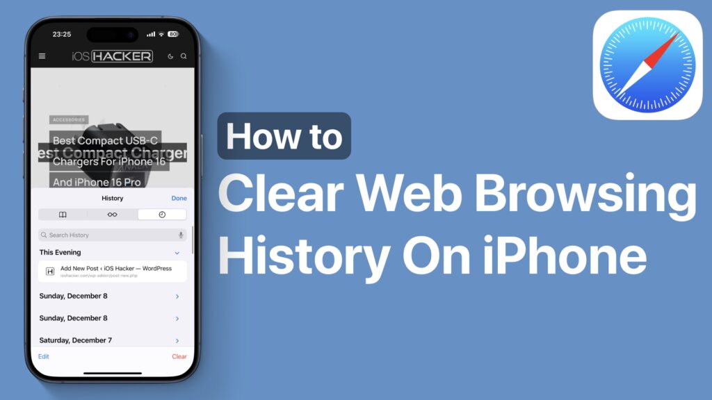 Clear Safari History