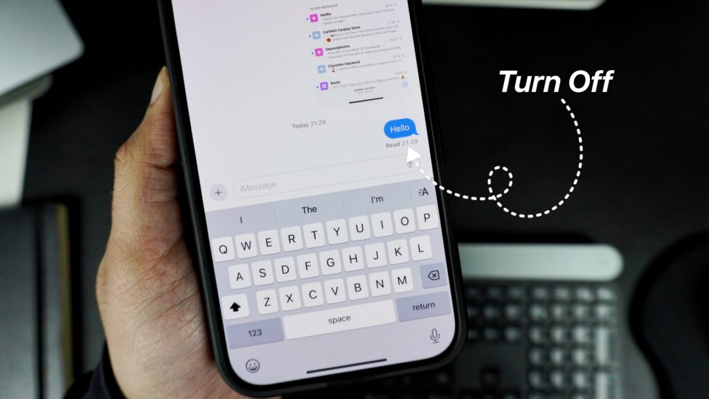 Turn off read receipts