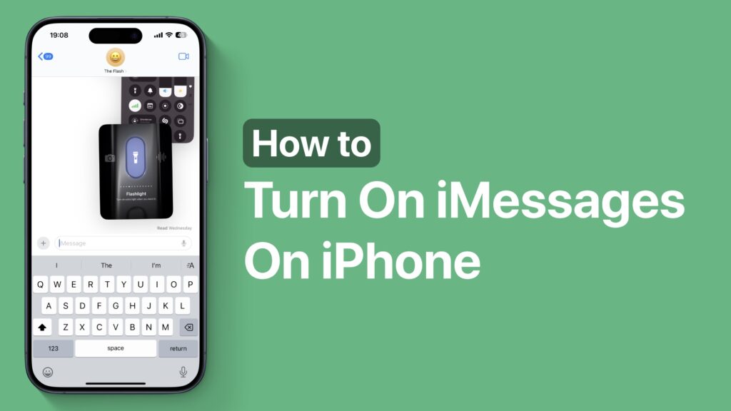Turn on iMessage