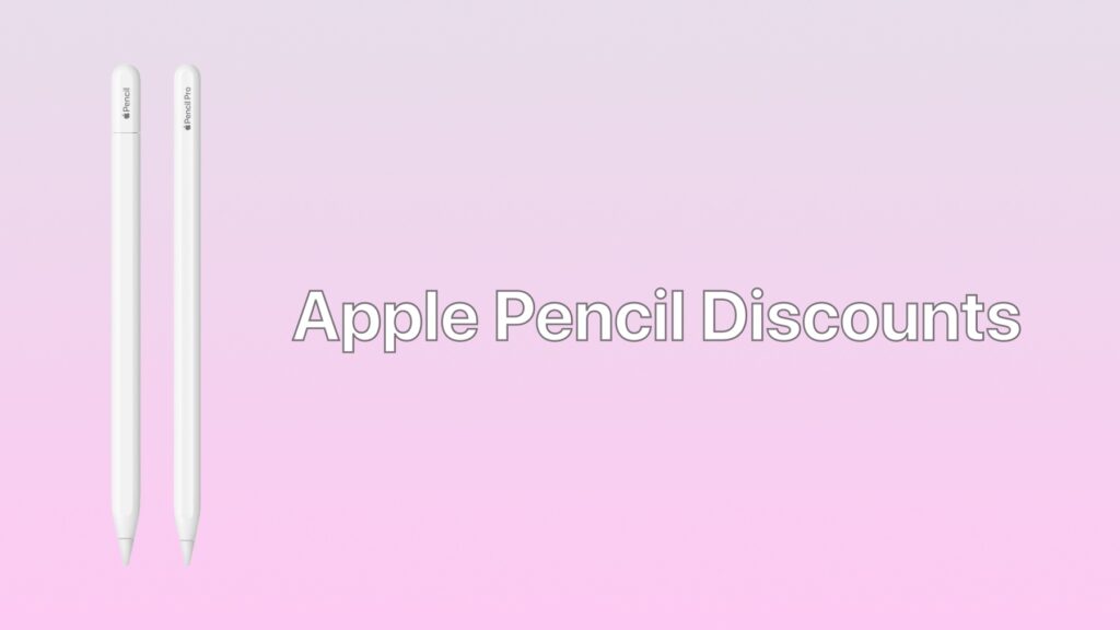 Apple Pencil Discounts