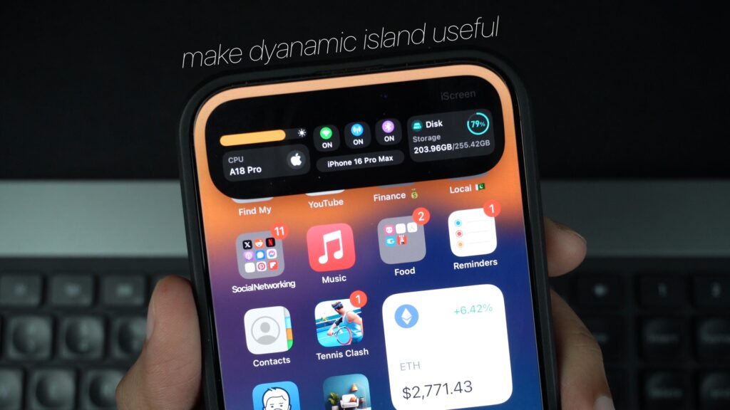 Dynamic Island Widgets