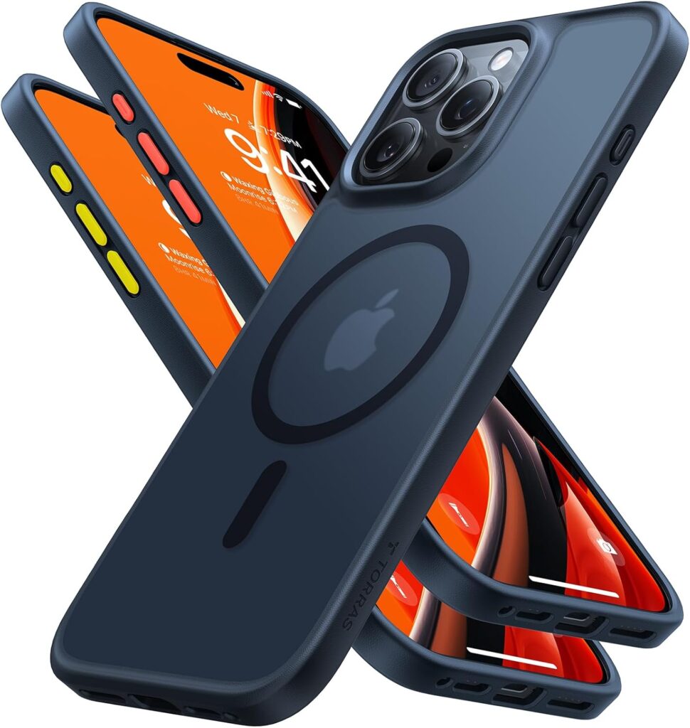 TORRAS Stronger Magnetic & Shockproof iPhone 16 Pro Case