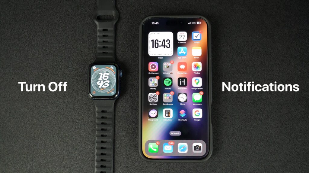 Turn off Apple Watch notifications