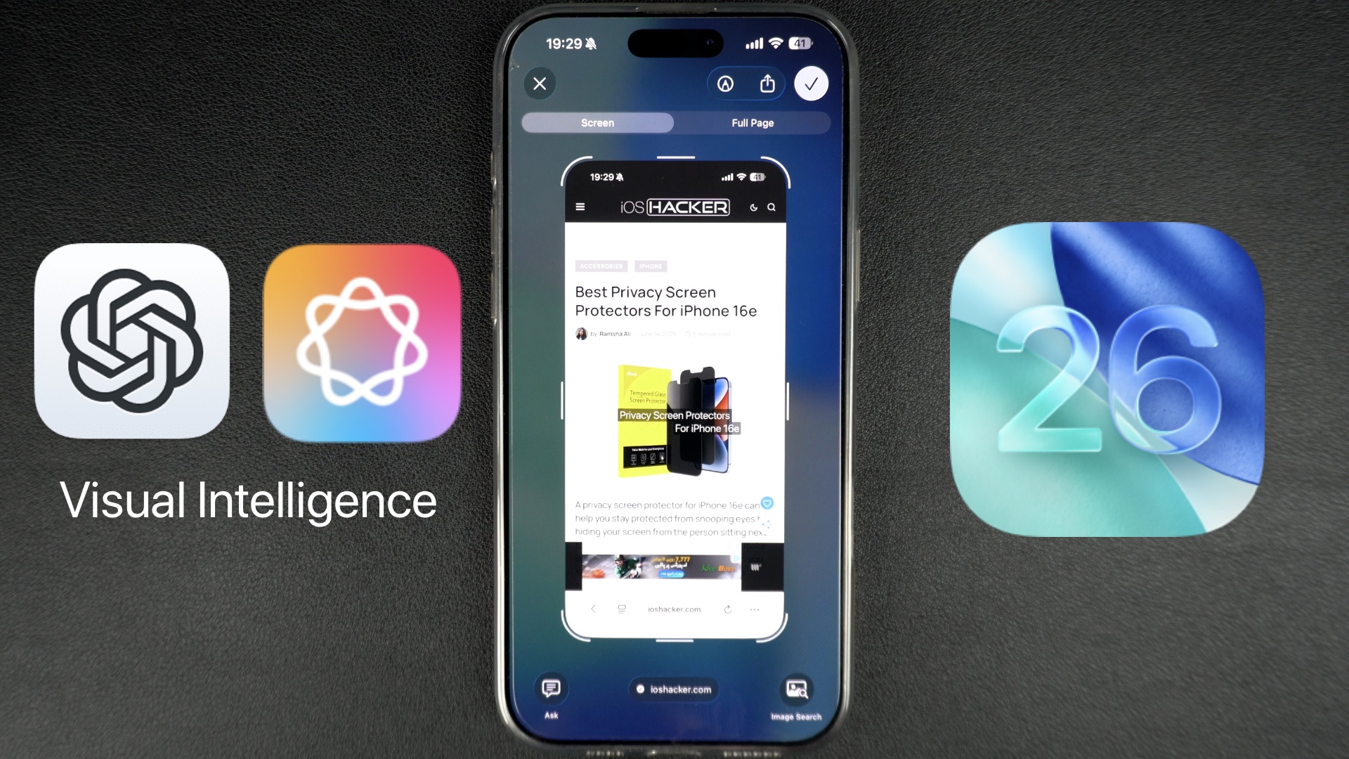 Visual For Ios Operating System iOS 26 Expands Visual Intelligence With Powerful On-Screen Search And ...