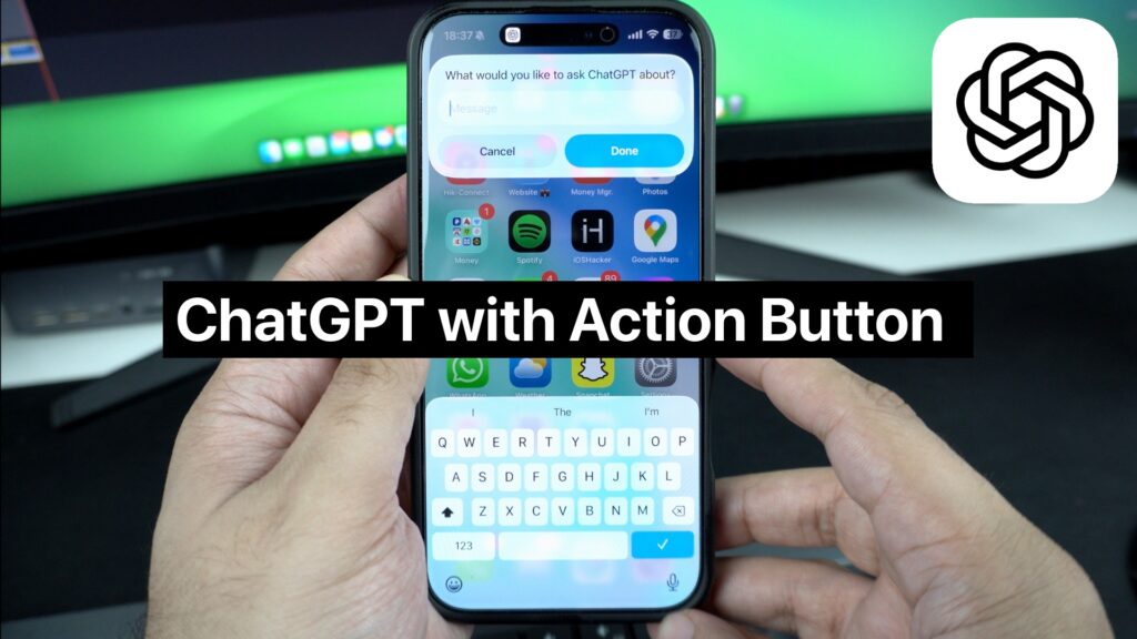 ChatGPT with Action Button