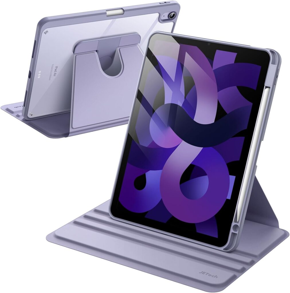 JETech Rotating Case with Protective Stand