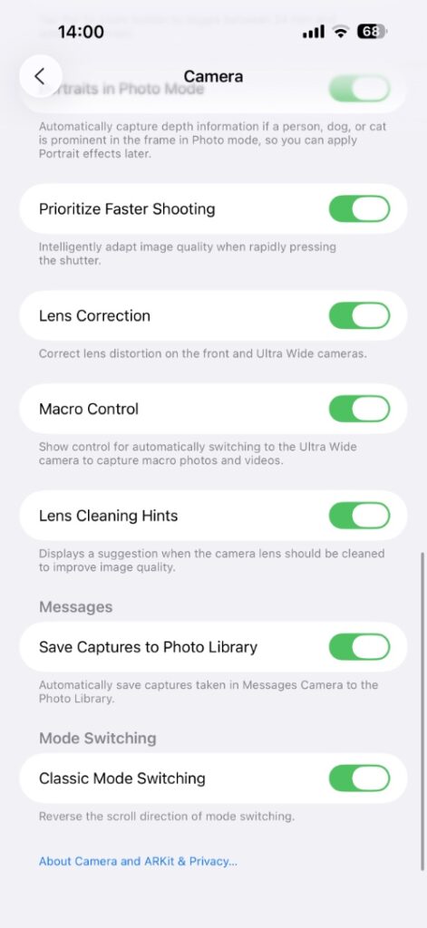 Prioritize Faster Shooting iPhone