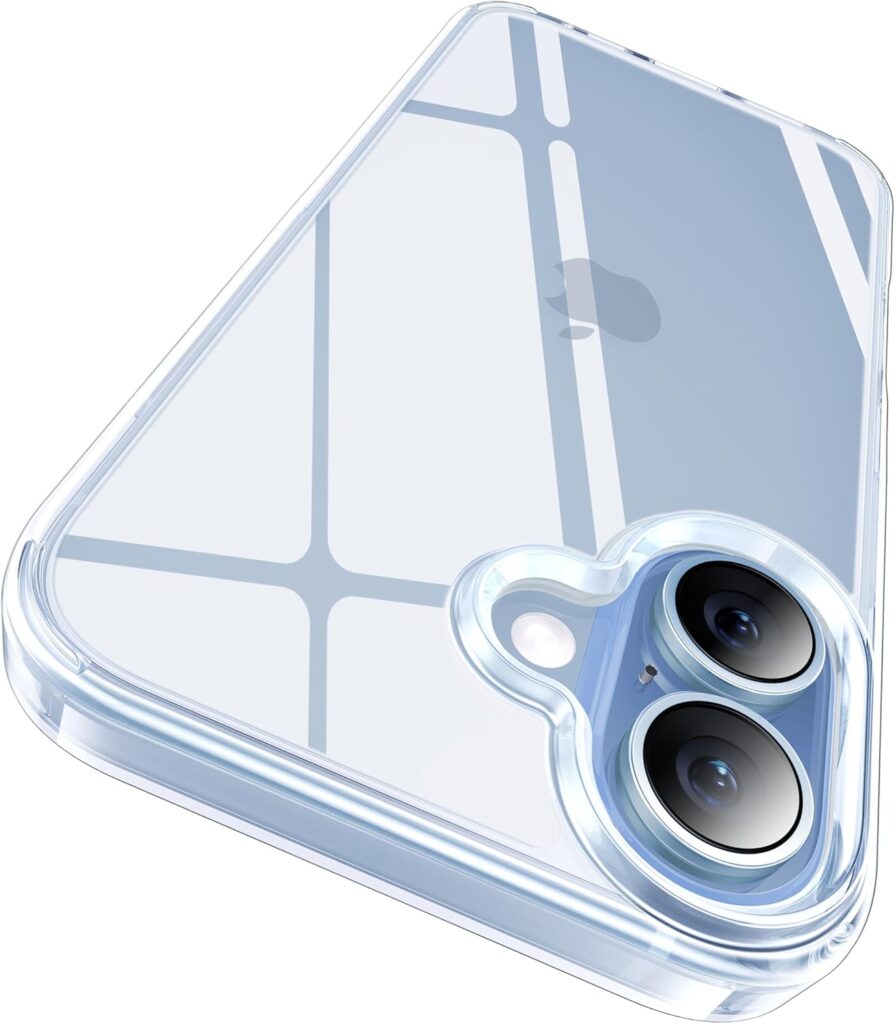 CASEKOO Crystal Clear iPhone 17 Case